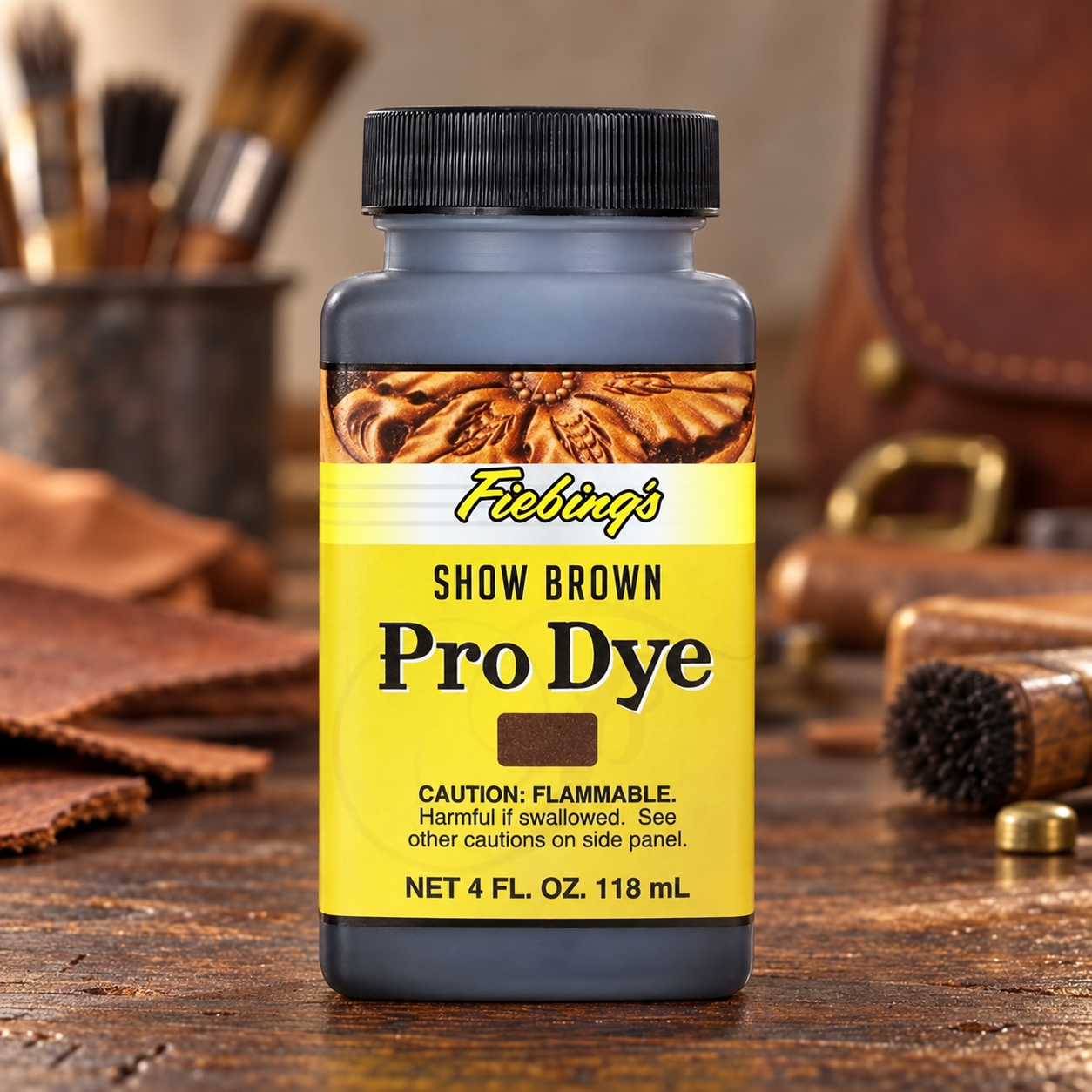 Fiebing's Show Brown Pro Dye bottle