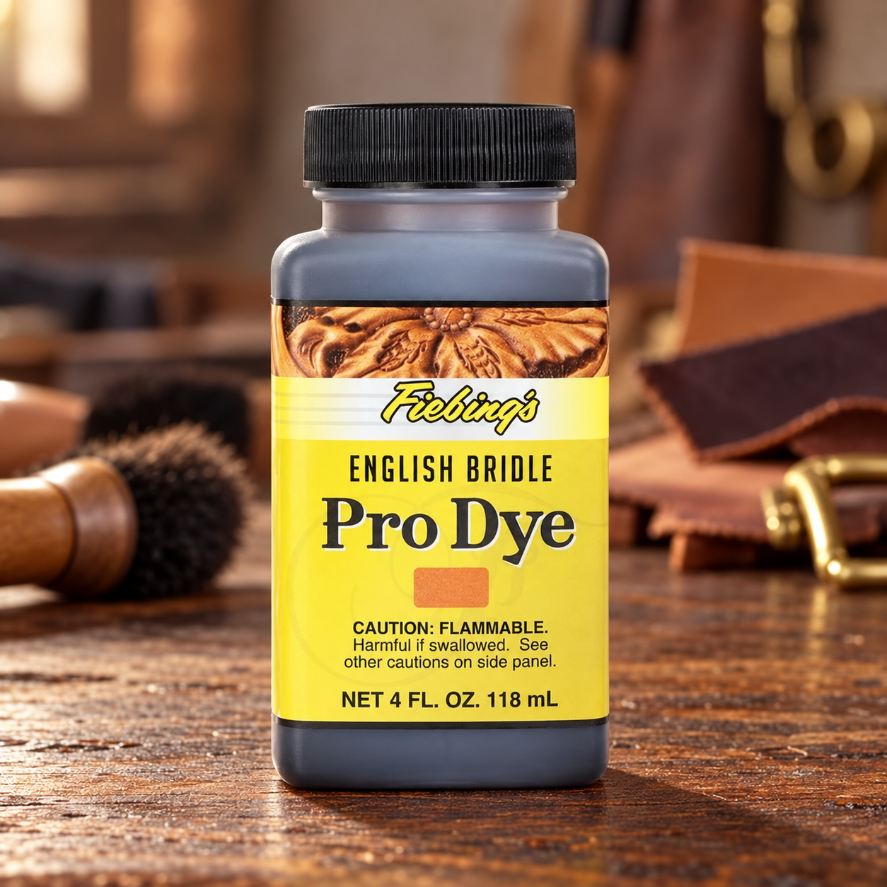 Fiebing's English Bridle Pro Dye bottle