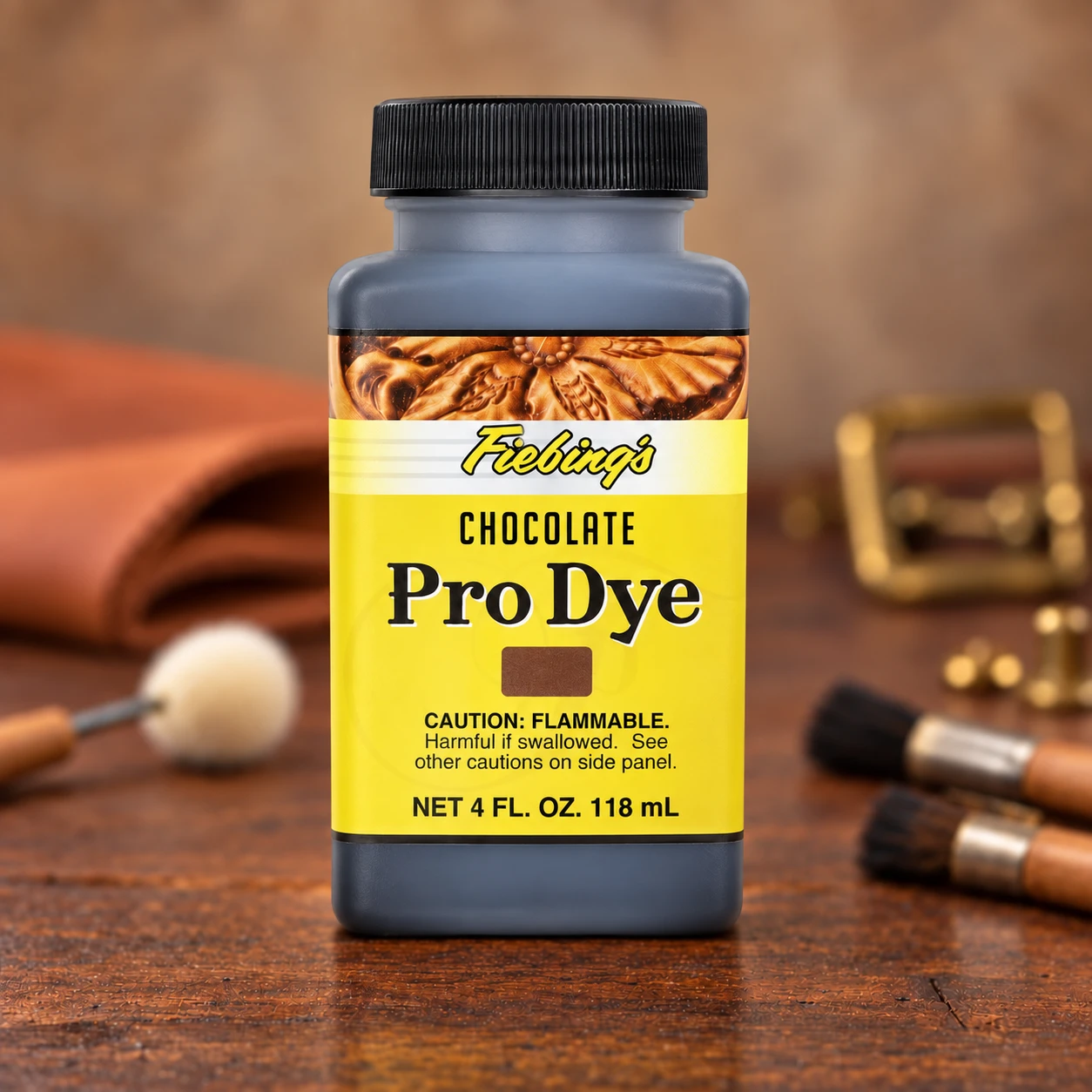 Fiebing's Chocolate Pro Dye bottle